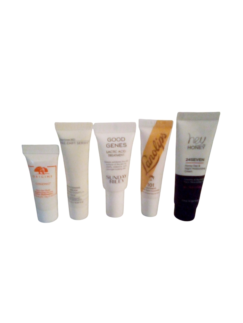 Origins Perricone Sunday Riley Lanolips hey Honey 5 Pc. Skincare Bundle Samples
